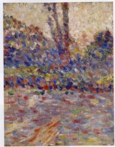 萬鉄五郎「道のある風景」