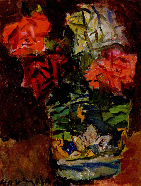 <span class="tw-text-xs tw-font-semibold">中川一政</span><span class="tw-text-sm tw-font-semibold">「薔薇」</span>