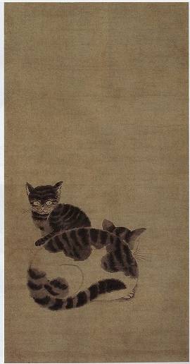 <span class="tw-text-xs tw-font-semibold">牧谿</span><span class="tw-text-sm tw-font-semibold">「猫」</span>