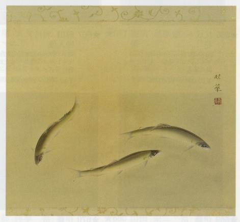 金島桂華 眞筆保證書 初夏 日本画家 金島 桂華（金島桂華 眞筆