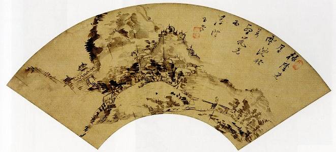 <span class="tw-text-xs tw-font-semibold">浦上玉堂</span><span class="tw-text-sm tw-font-semibold">「万壑嵐光図」</span>