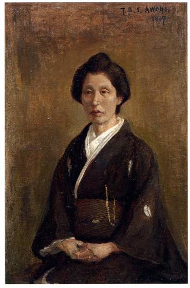 青木繁【秋声】 - 手描き 絵画（油絵複製画）販売のアート名画館