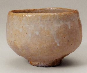 三輪休和「萩茶碗 銘 瑞雪」