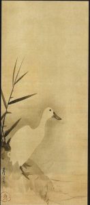 長沢蘆雪「芦鴨」