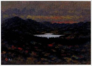 最旬トレンドパンツ 砂田友治「風景画」油絵・F6号 絵画買取