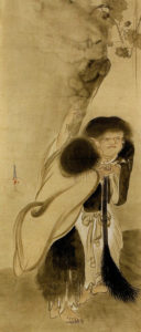 俵屋宗達「寒山拾得」