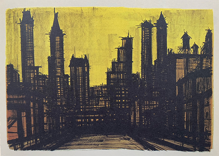 <span class="tw-text-xs tw-font-semibold">ベルナール・ビュッフェ</span><span class="tw-text-sm tw-font-semibold">「ALBUM NEW YORK」</span>