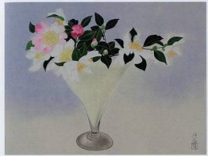 楽天市場】小倉遊亀 「 花菖蒲 」 リトグラフ 版画【中古