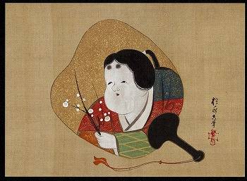 <span class="tw-text-xs tw-font-semibold">酒井抱一</span><span class="tw-text-sm tw-font-semibold">「扇面於福」</span>