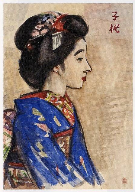 <span class="tw-text-xs tw-font-semibold">藤島武二</span><span class="tw-text-sm tw-font-semibold">「舞子図」</span>