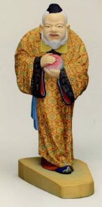 平櫛田中「仙桃　東方朔」