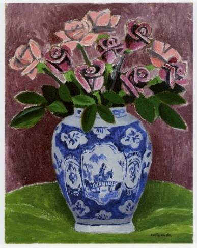<span class="tw-text-xs tw-font-semibold">高田誠</span><span class="tw-text-sm tw-font-semibold">「オランダ壷の薔薇」</span>