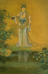 菱田春草「水鏡」