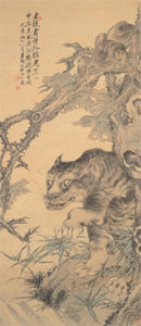 胡鉄梅『封候図』