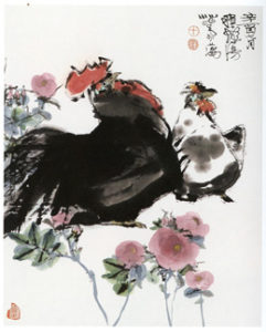程十髪『雙吉図』1981