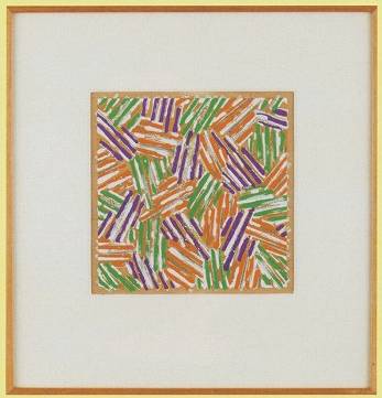 <span class="tw-text-xs tw-font-semibold">ジャスパー・ジョーンズ</span><span class="tw-text-sm tw-font-semibold">「Untitled」</span>