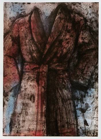 <span class="tw-text-xs tw-font-semibold">ジム・ダイン</span><span class="tw-text-sm tw-font-semibold">「Spray Painted Robe」</span>