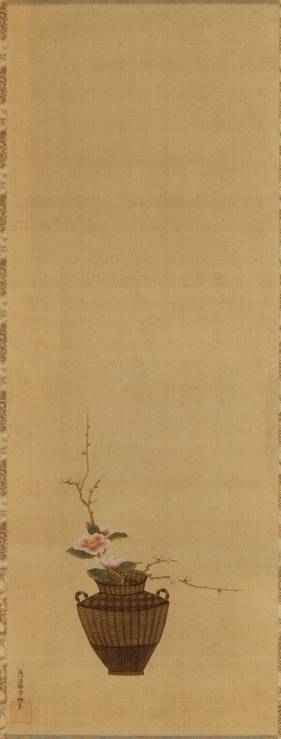 <span class="tw-text-xs tw-font-semibold">土佐光起</span><span class="tw-text-sm tw-font-semibold">「椿」</span>