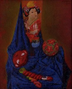 奥谷博「羽子板」