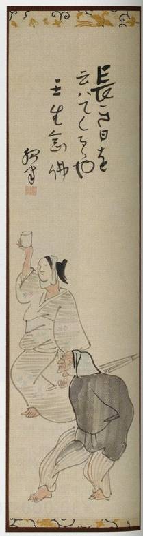 <span class="tw-text-xs tw-font-semibold">与謝蕪村</span><span class="tw-text-sm tw-font-semibold">「壬生狂言図」</span>