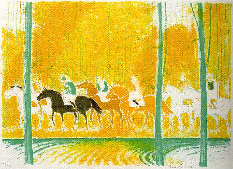 ブラジリエ「秋の騎馬進行」