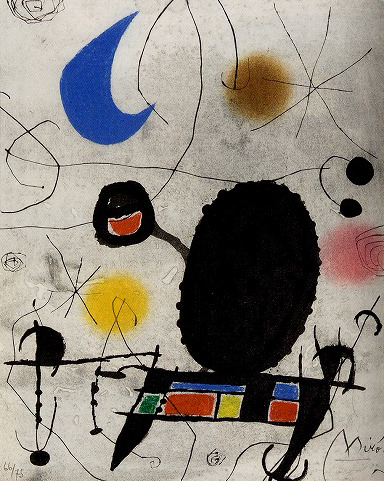 【最終値下げ】ジョアン・ミロ 起きあがる鳥 サインあり Joan Miro
