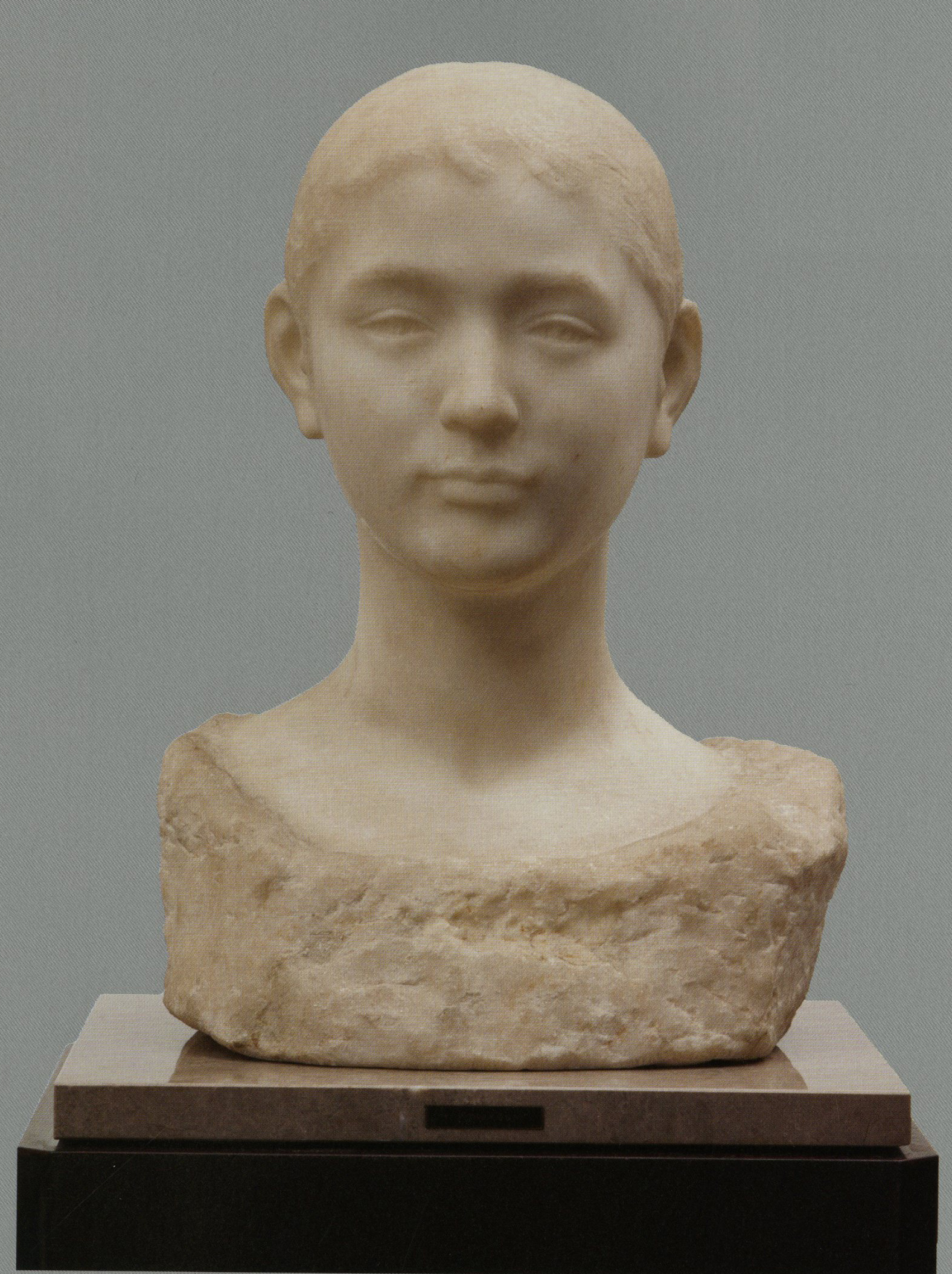 <span class="tw-text-xs tw-font-semibold">舟越保武</span><span class="tw-text-sm tw-font-semibold">「少女」</span>