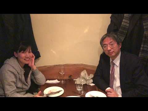 岡本東子先生と打ち合わせ。芸大日本画修士卒。幽玄な女性像。折原一先生ご所有の幽霊画が凄い。