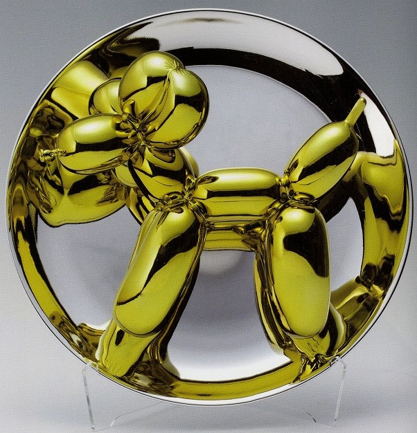 <span class="tw-text-xs tw-font-semibold">ジェフ・クーンズ</span><span class="tw-text-sm tw-font-semibold">「Balloon Dog(Yellow)」</span>