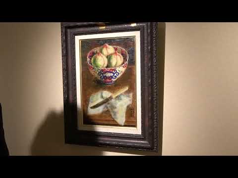 椿貞雄について解説します。最晩年の作品。絵画骨董の買取店を探すなら銀座