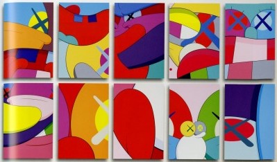 カウズ「No Reply(The complete set of 10 prints with original case)」