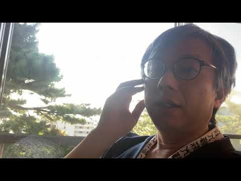 熱海でのオークション終わり、朝です、何故こんな所まで来て商売をするのか？