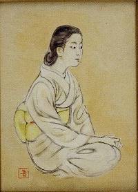<span class="tw-text-xs tw-font-semibold">甲斐庄楠音</span><span class="tw-text-sm tw-font-semibold">「美人図」</span>