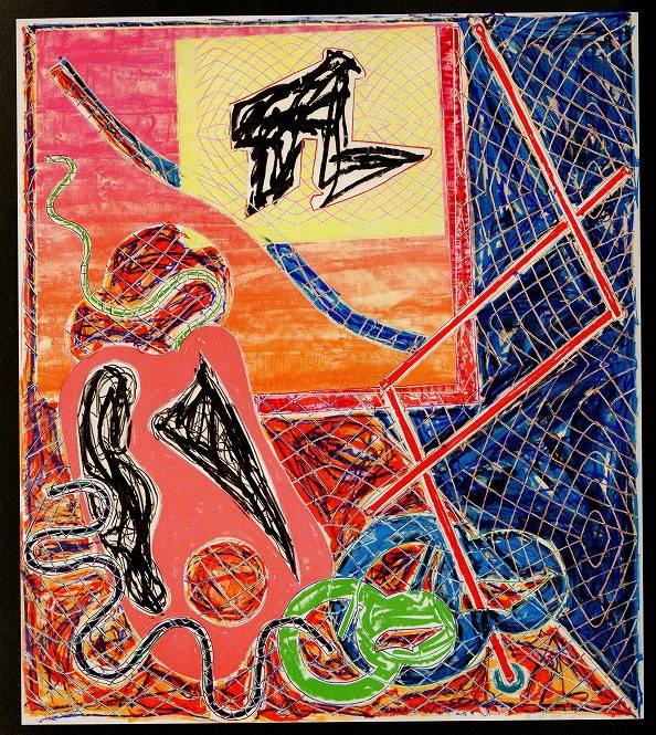 <span class="tw-text-xs tw-font-semibold">フランク・ステラ</span><span class="tw-text-sm tw-font-semibold">「SHARDS I」</span>
