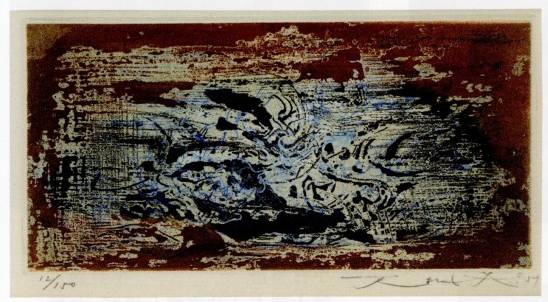 <span class="tw-text-xs tw-font-semibold">ザオ・ウーキー（趙無極、Zao Wou-Ki）</span><span class="tw-text-sm tw-font-semibold">「作品」</span>