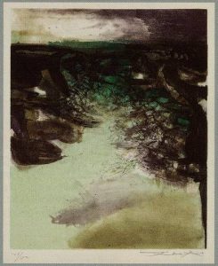 ザオ・ウーキー（趙無極、Zao Wou-Ki）「「Canto Pisan」より」