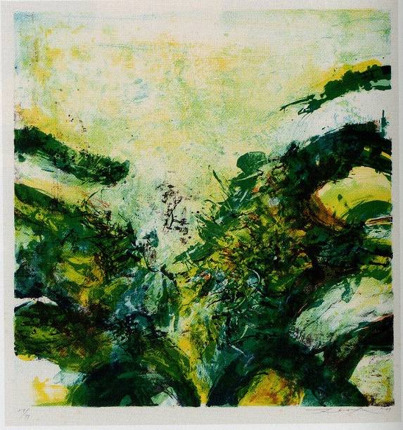 <span class="tw-text-xs tw-font-semibold">ザオ・ウーキー（趙無極、Zao Wou-Ki）</span><span class="tw-text-sm tw-font-semibold">「作品」</span>