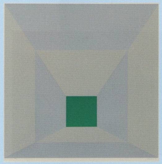 ジョゼフ・アルバース「Josef Albers at the Metropolitan Museum of ArtP-Green」