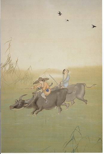 <span class="tw-text-xs tw-font-semibold">尾竹国観</span><span class="tw-text-sm tw-font-semibold">「牧童」</span>