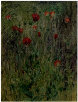 <span class="tw-text-xs tw-font-semibold">黒田清輝</span><span class="tw-text-sm tw-font-semibold">「けしの花」</span>