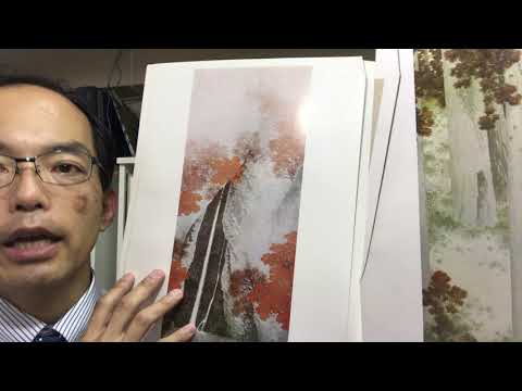 ”五浦”で失明しそうになった菱田春草の晩年の「落葉」や「雪中牧童」の作品を高く評価査定しています