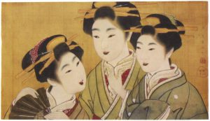 祇園井特「三美人図」