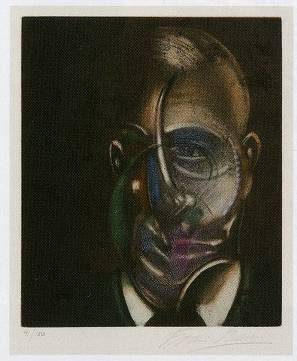 フランシス・ベーコン「ミシェル・レリスの肖像」