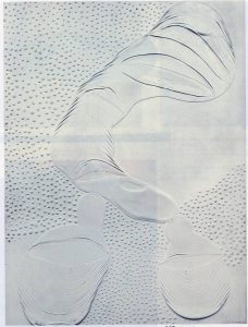 松谷武判「作品65-W」