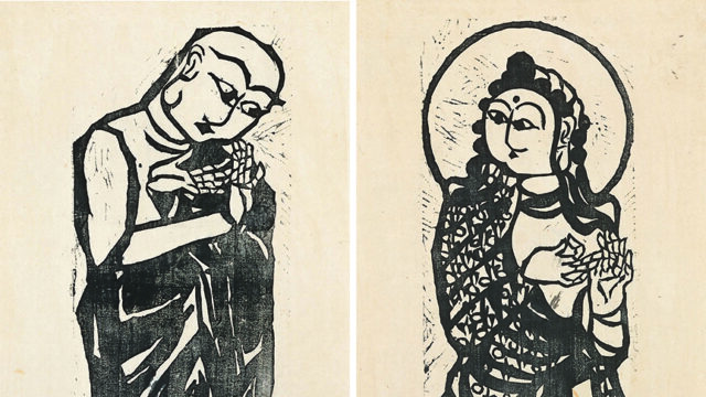 棟方志功の肉筆と板画（版画）のどちらが高いのか