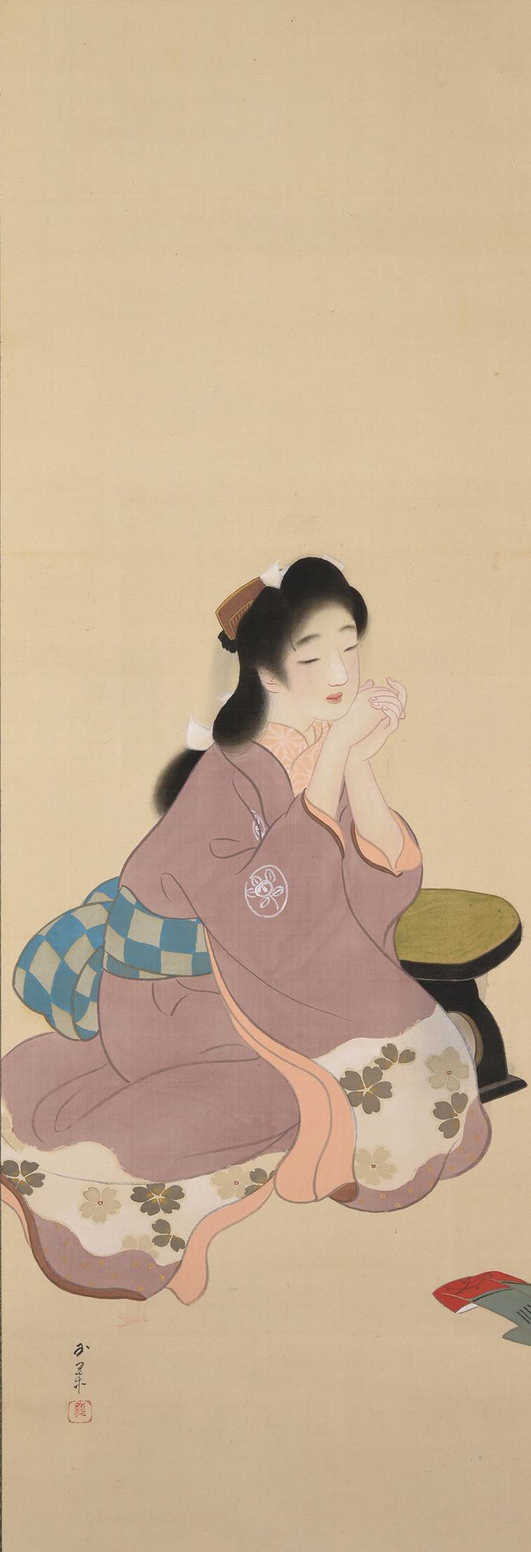 <span class="tw-text-xs tw-font-semibold">栗原玉葉</span><span class="tw-text-sm tw-font-semibold">「うたたね」</span>