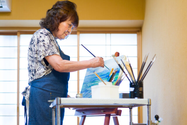 アマチュア作家による絵画のイメージ