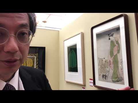 浮世絵の買取を頼む銀座の画廊 作家別作品買取