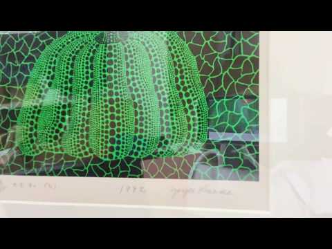 草間彌生作品の買取りなら銀座で。ウィルス対策しましてご自宅にも出張致します。 作家別作品買取