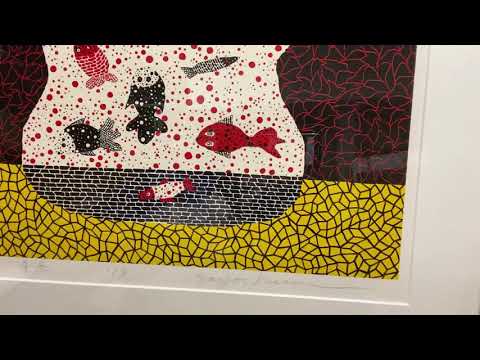 草間彌生作品の買取り実績多数。査定無料出張無料です【絵画骨董買取プロby秋華洞】 作家別作品買取